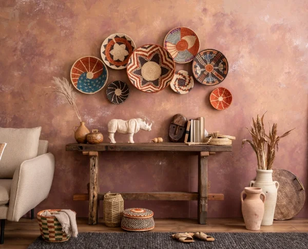 Bohemian style interior
