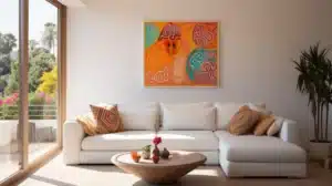 bohemian style interior